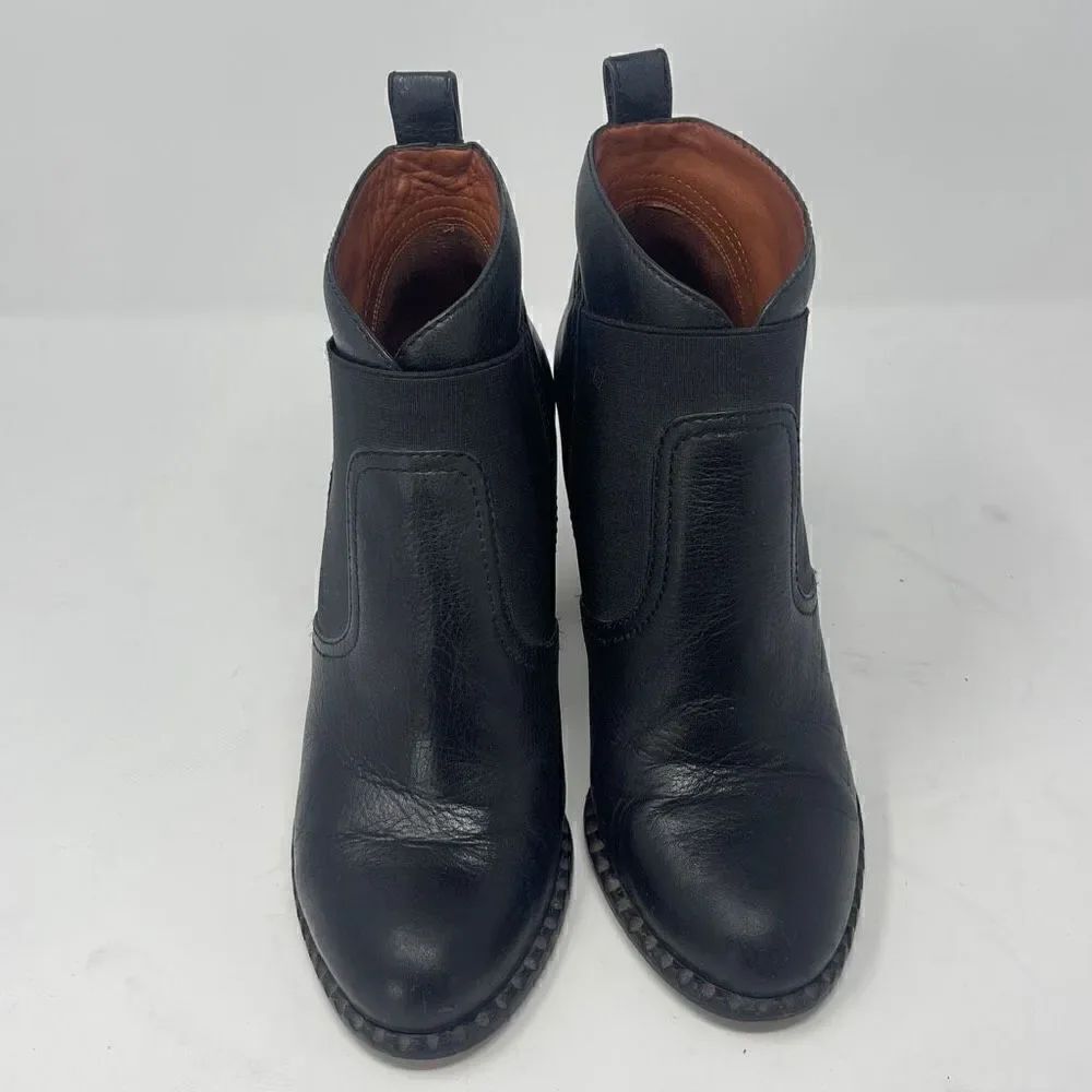 Marc by Marc Jacobs Women's Black Leather Ankle Boots Size 37.5